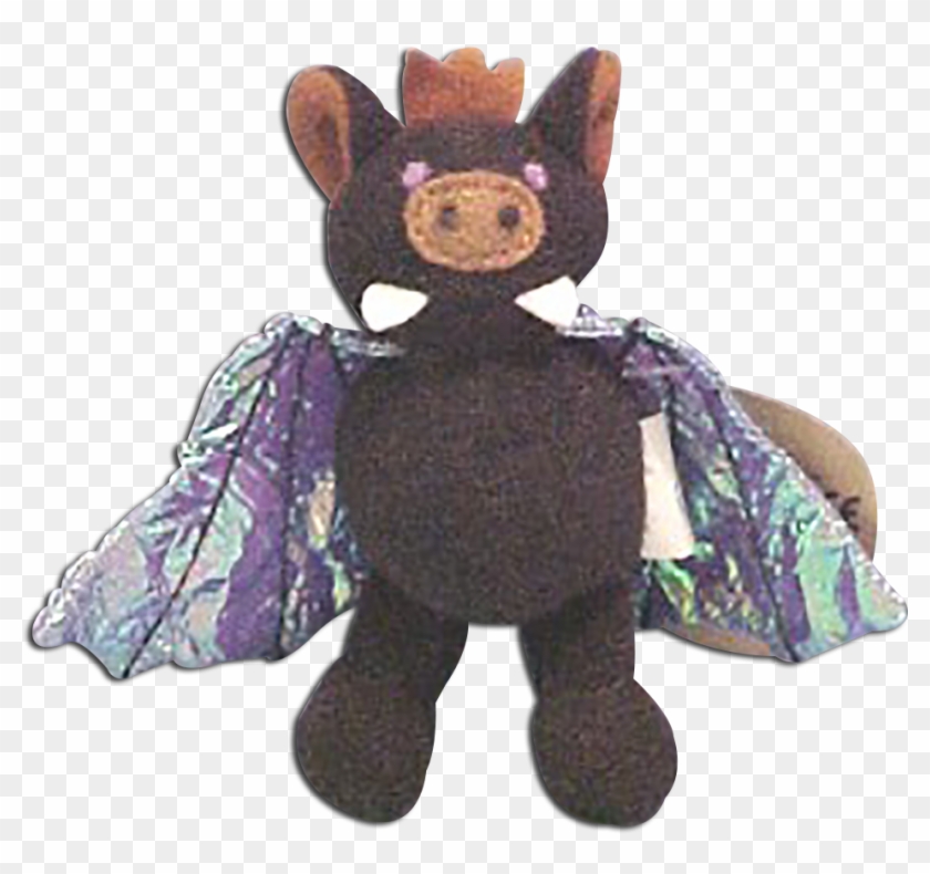 Bat Collectibles Gifts And Toys - Bat Stuffed Animal Transparent Clipart #5027679