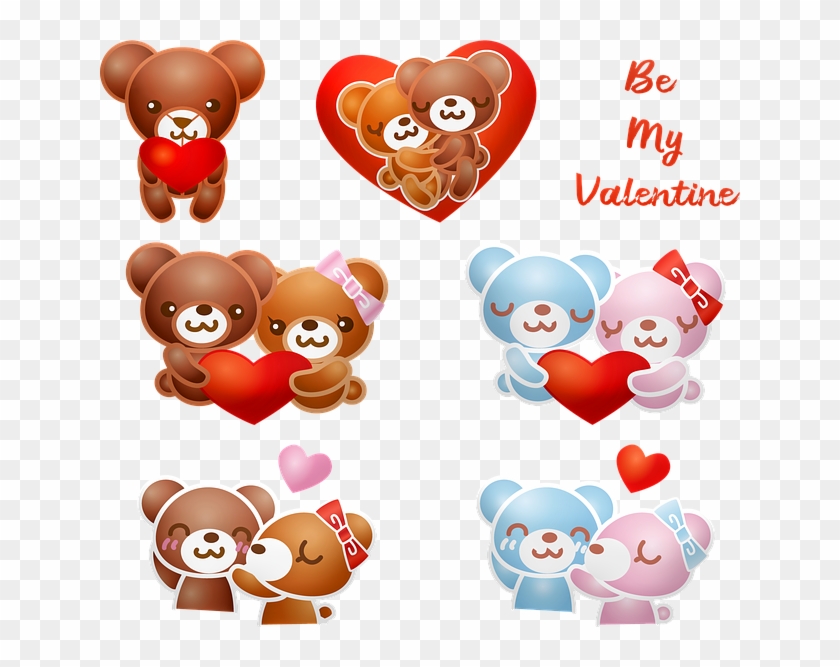 De San Valentín - Happy Teddy Day 2019 Clipart