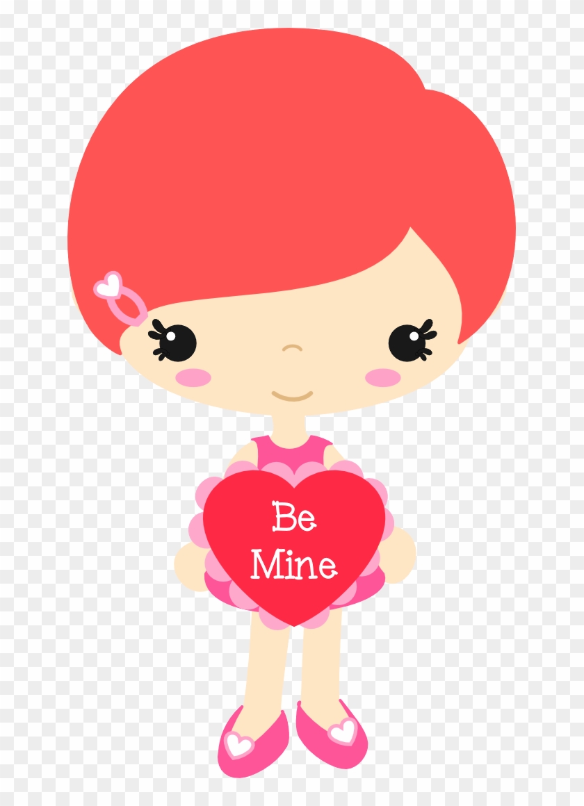 Love│san Valentín - - Niña San Valentin Png Clipart #5028215