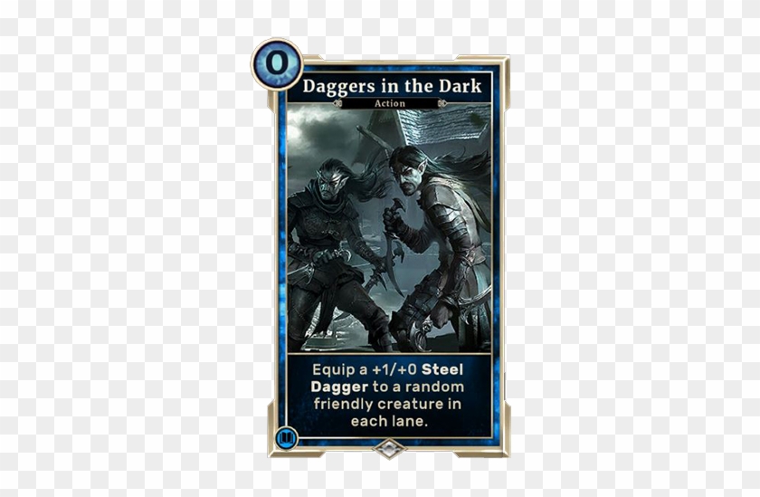 Tesl Daggersdark - Elder Scrolls Legends Dark Brotherhood Clipart
