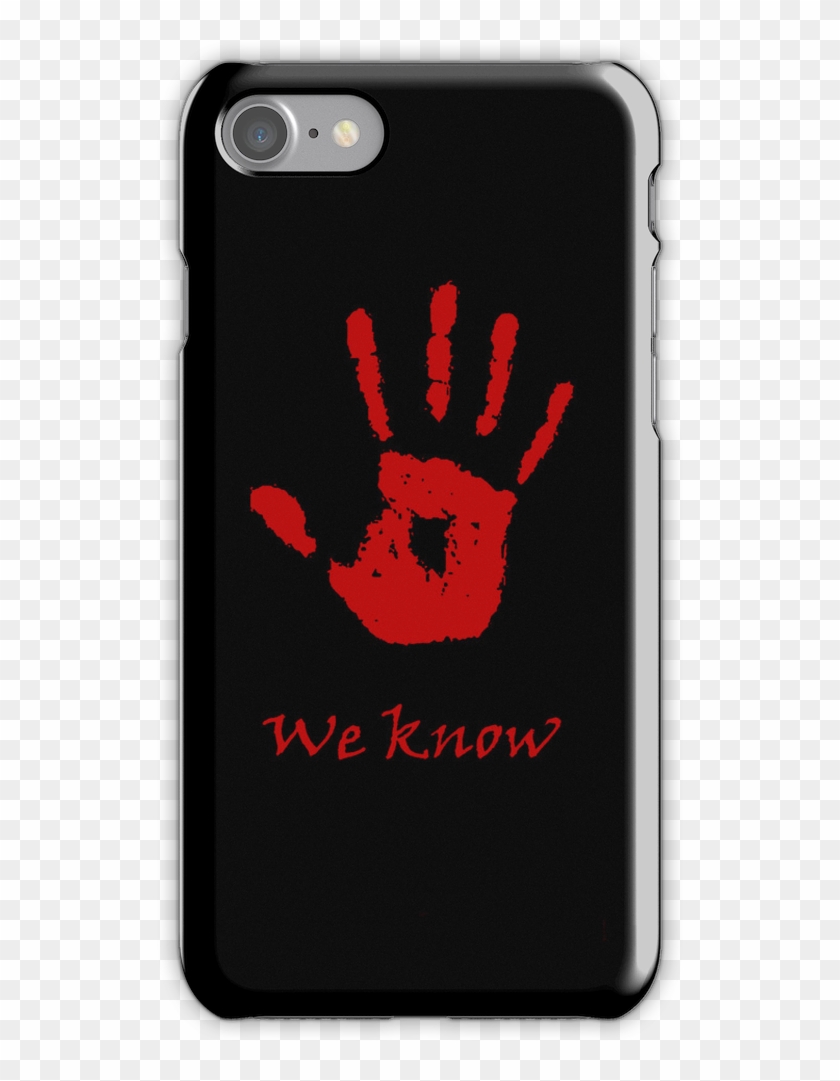 Dark Brotherhood "we Know" Iphone 7 Snap Case - Taylor Swift Phone Case Snake Clipart #5028595
