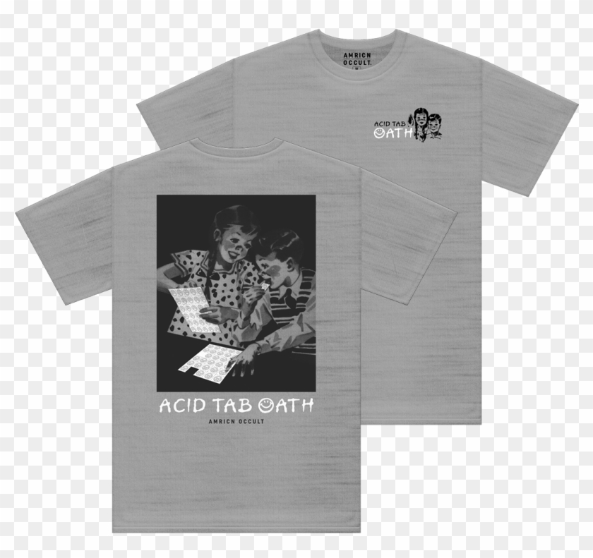 Acid Tab Oath - Monochrome Clipart #5028602