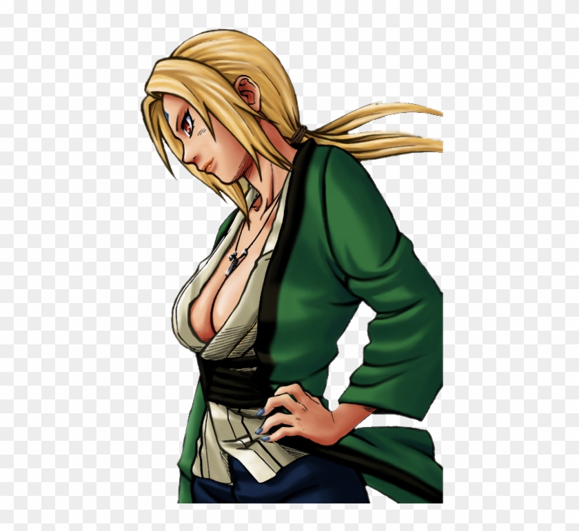 Naruto Tsunade 5th Hokage Cosplay Costume , Png Download - Tsunade Sexy Clipart #5028627