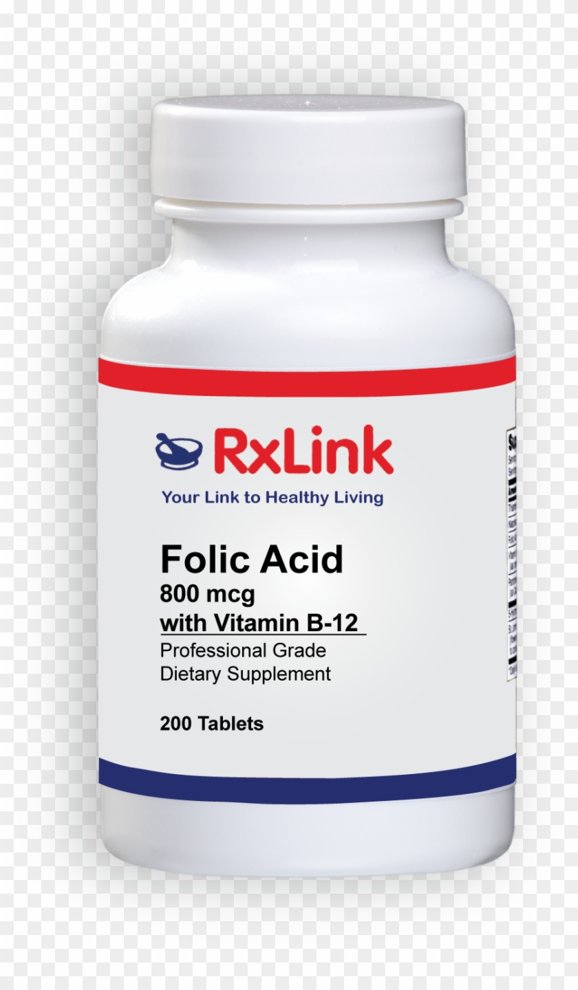 Rxlink Folic Acid - Medicine Clipart #5028709