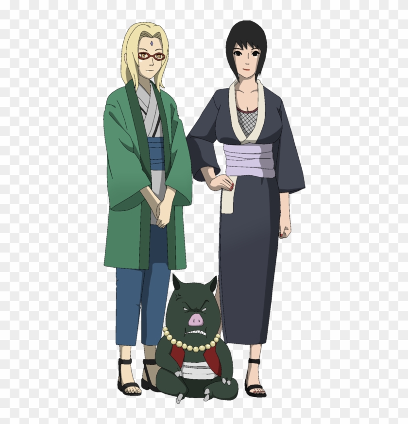 Alternate Universe (Road to Ninja) Tsunade and Shizune : r