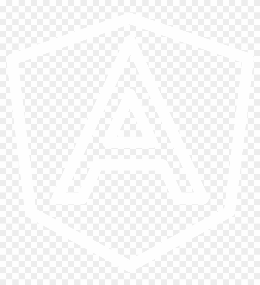 Logo-angularjs - Triangle Clipart