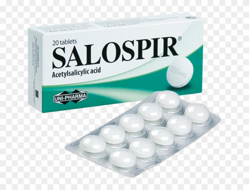 Salospir 500mg Tablets - Acid Acetylsalicylic Clipart