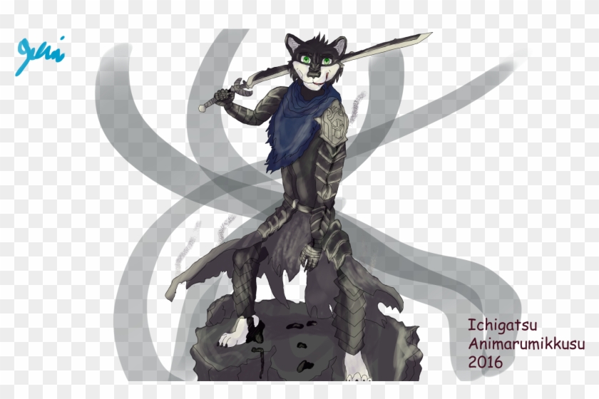 Wulfie Dark Souls Style - Action Figure Clipart #5029696