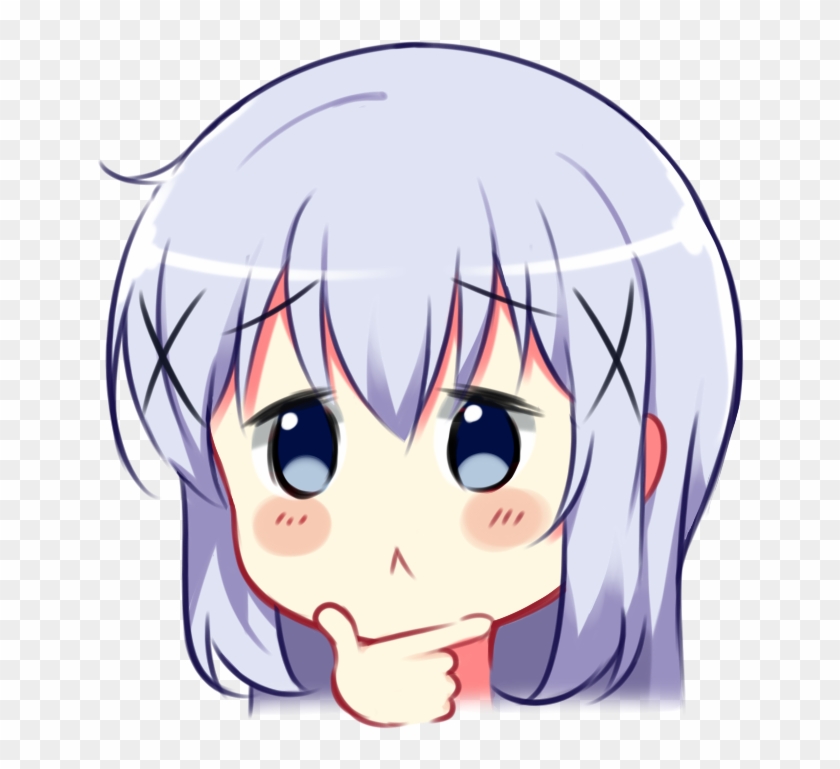 Kafuu Chino Discord Emoji Clipart #5030088