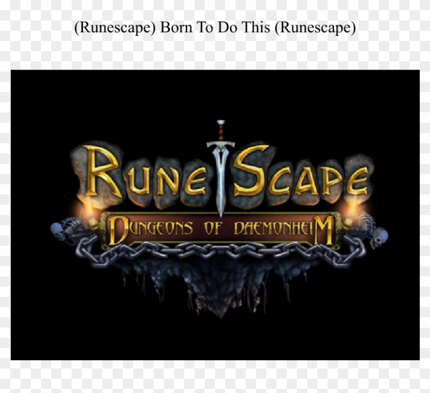 Born To Do This Sheet Music 1 Of - Runescape Dungeons Of Daemonheim Clipart