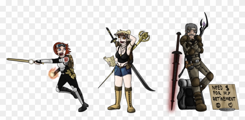 Skyrim Art, Photo Puzzle Game - Modern Character In Skyrim Clipart