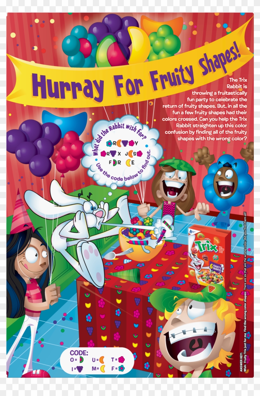 Trix Cereal, - Cartoon Clipart #5030763