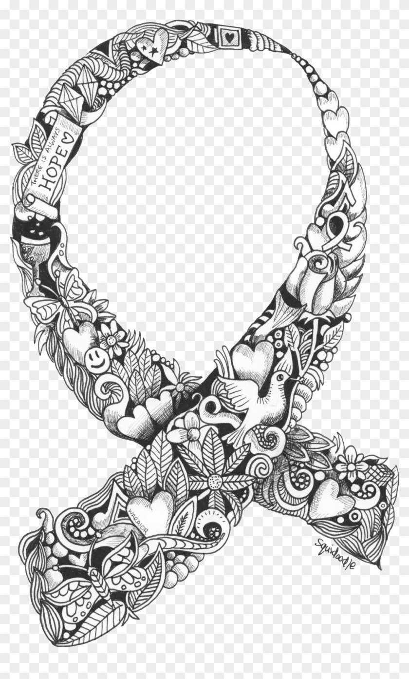 Breast Cancer Awareness Month 2016 Coloring Page - Fuck Cancer Coloring Pages Clipart