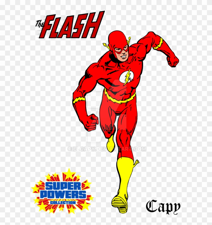 The Flash By Elcapy - Flash Super Powers Art Clipart #5031067