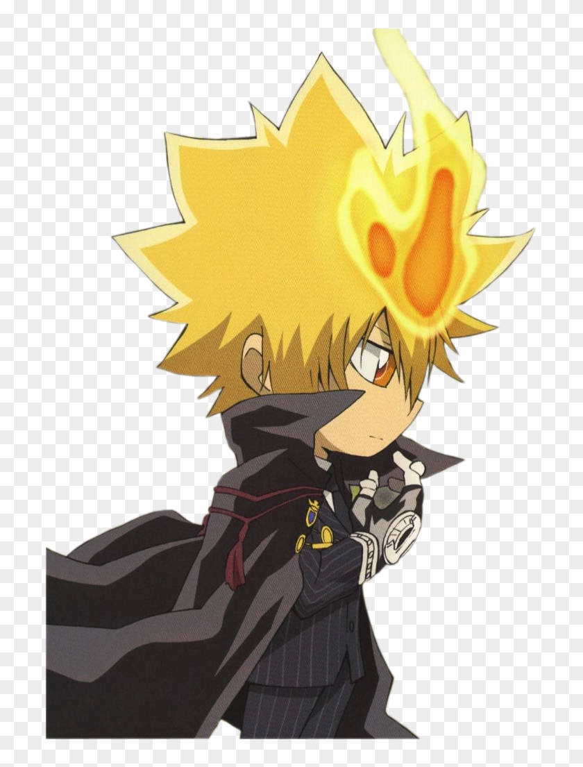 Oh - Katekyo Hitman Reborn Chibi Clipart