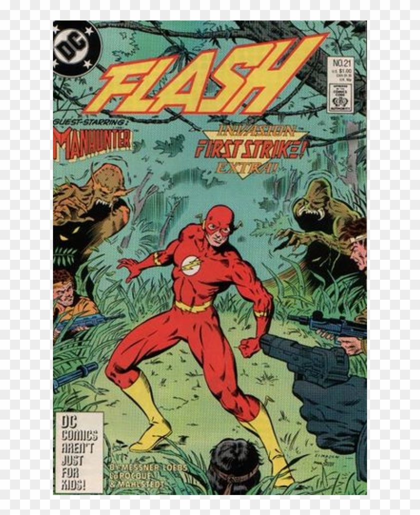 Купете Comics 1988-12 Flash 21 Holiday - Flash Clipart #5031203