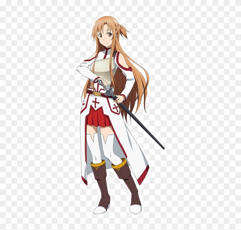Asuna Drawing Lightning Flash - 刀劍 神域 女 主角 Clipart