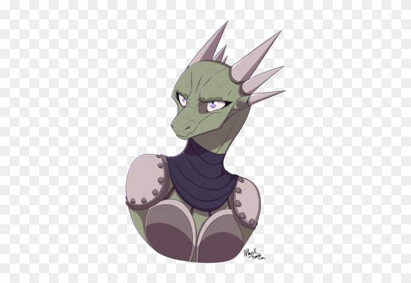 Drawing The Elder Scrolls V Skyrim Sketch - Female Argonian Fan Art Clipart