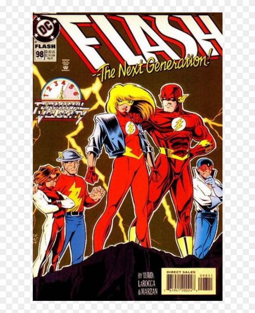 Купете Comics 1995-02 Flash - Terminal Velocity Flash Clipart #5031424