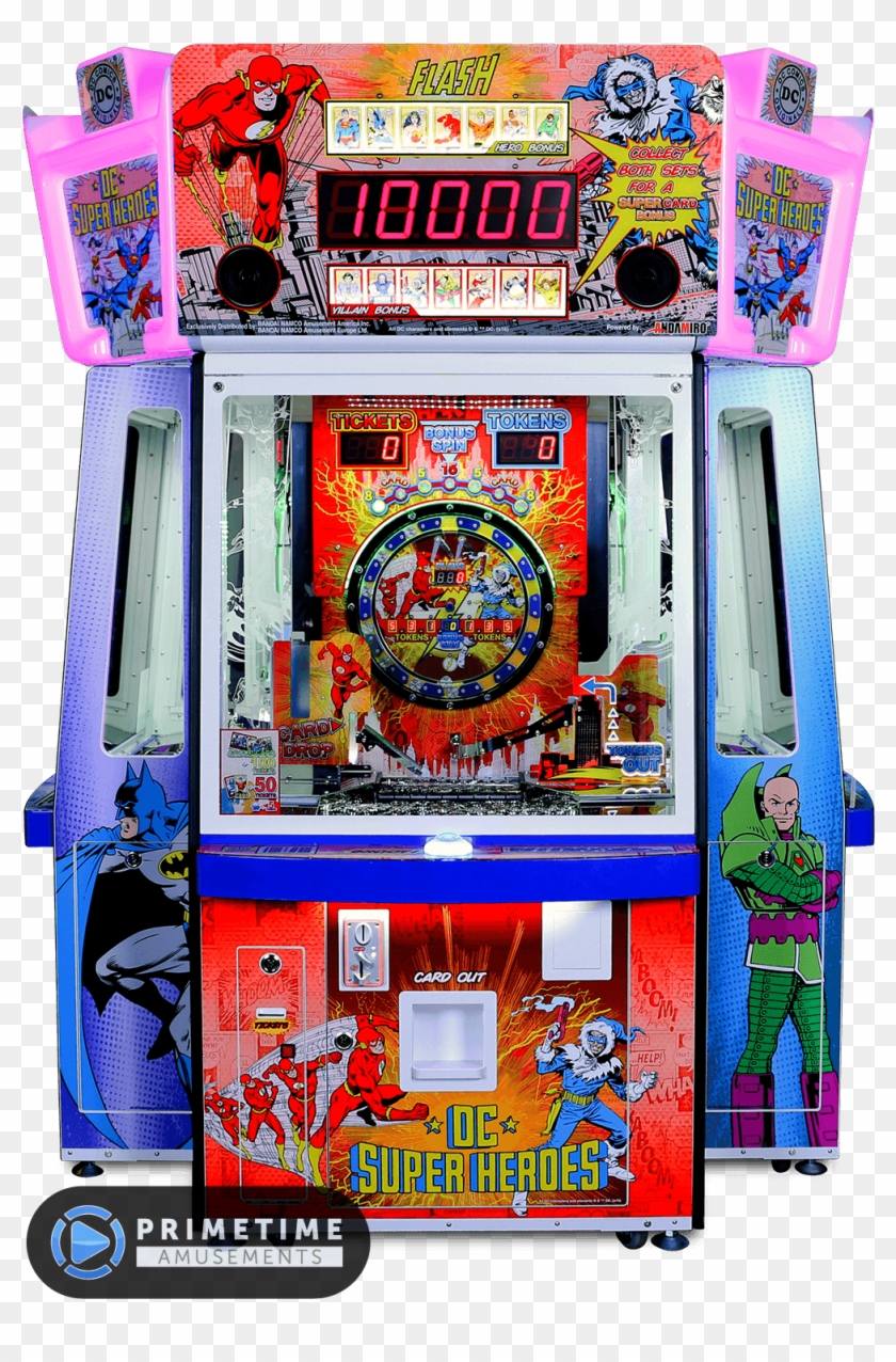 The Flash Dc Superheroes Card Token Pusher, Bandai - Dc Superheroes Coin Pusher Clipart #5031578