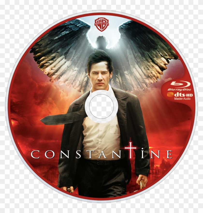 Constantine Bluray Disc Image - Poster Film Constantine Clipart