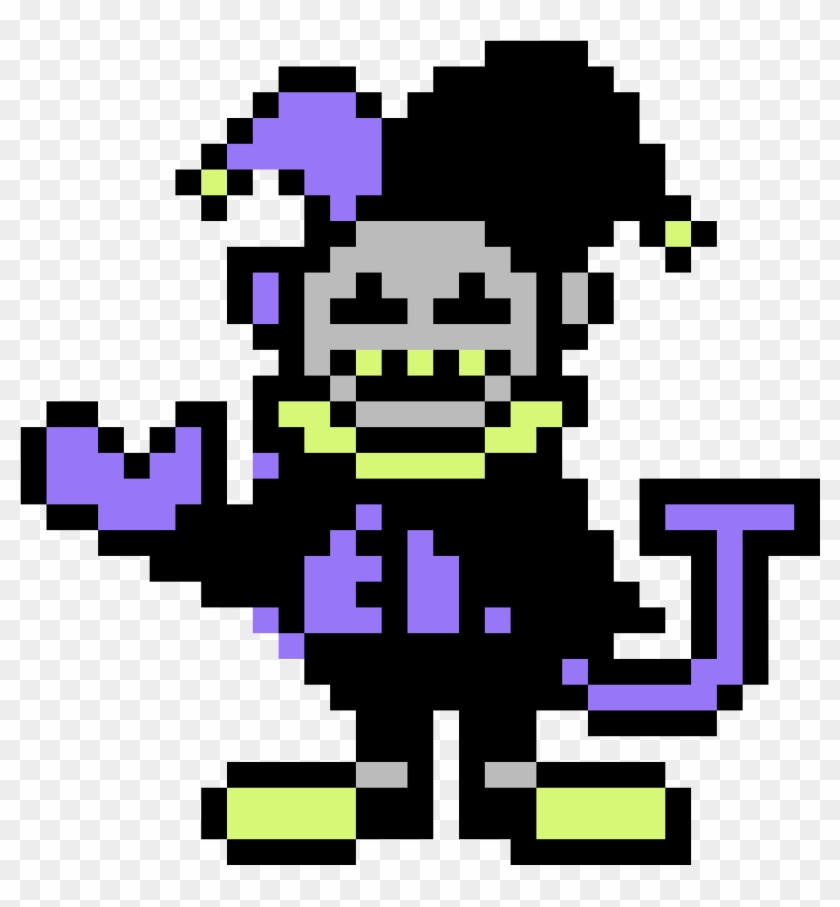 Jevil Nes Sprite Better By Thatbratcohen - Can Do Anything Deltarune Clipart