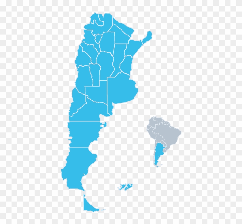 Argentina - Argentina Map Black Clipart