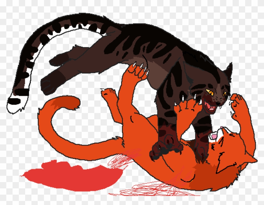 Smh - Warrior Cats Fighting Clipart