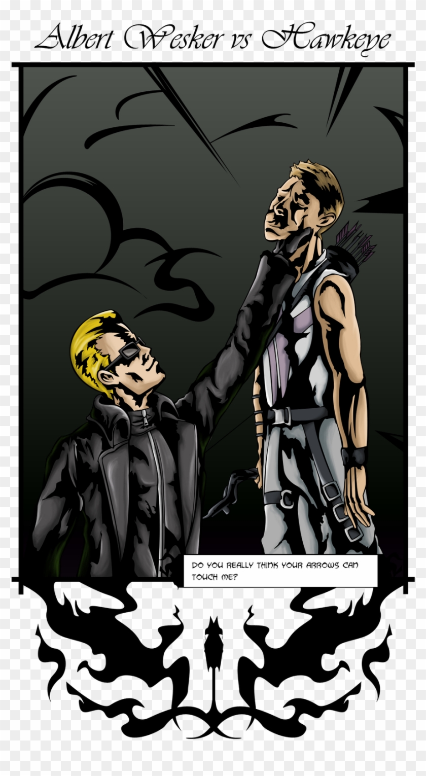 Albert Wesker Vs - Illustration Clipart