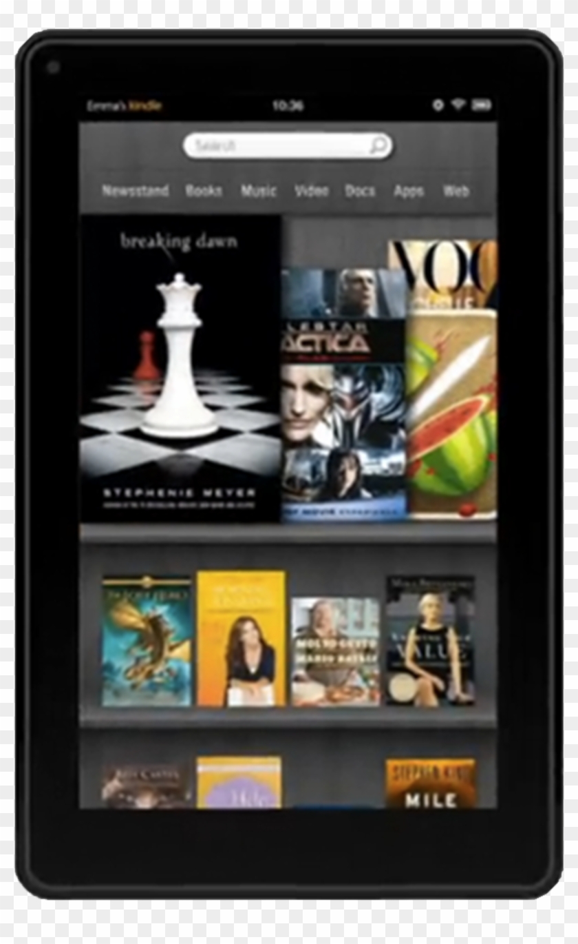 #kindlefire Contest - Tablet De Amazon Kindle Fire Clipart #5033667