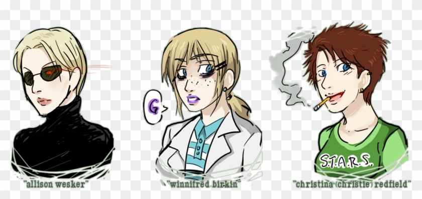 Szukaj W Google - Albert Wesker Rule 63 Clipart #5034056