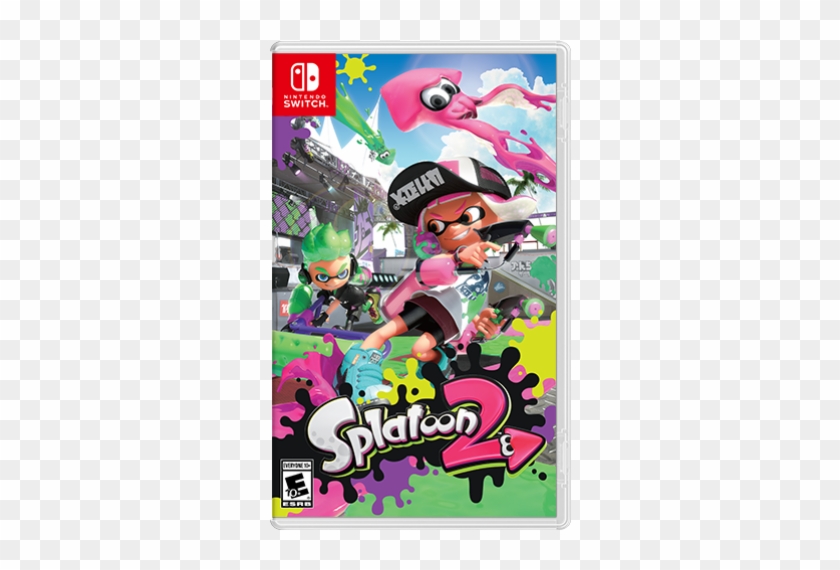 Splatoon 2 For Nintendo Switch - Splatoon 2 Nintendo Switch Clipart