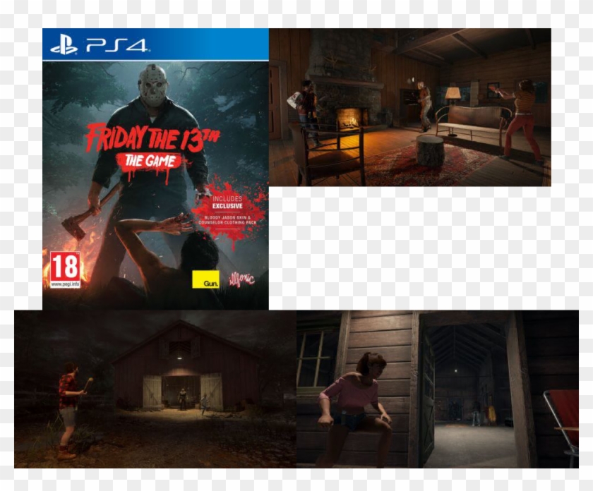 Stock Photo - Ps4 Friday The 3th Game Clipart #5034510