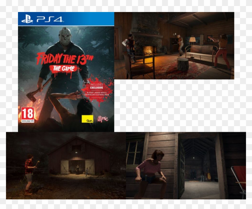 Stock Photo - Ps4 Friday The 3th Game Clipart #5034510