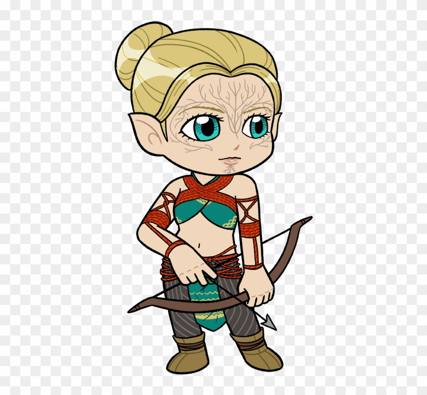Flat Color Chibi Commission For @professor-isabel Of - Cartoon Clipart