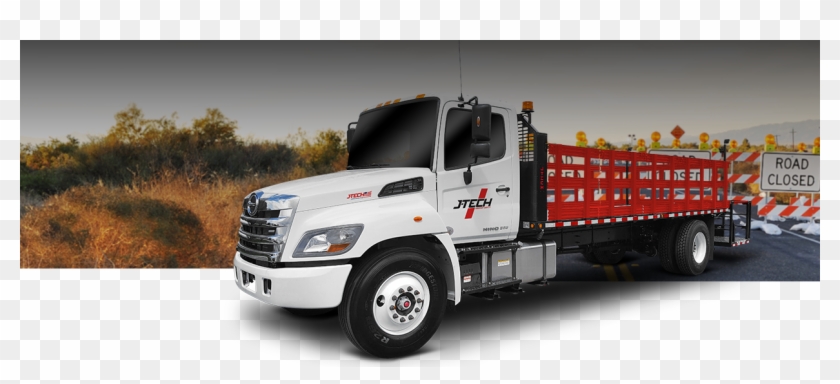 Pattern Trucks For Construction Zone Cone And Barrel - Trailer Truck Clipart #5034579