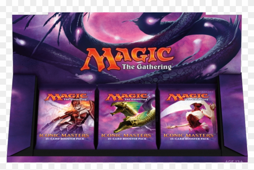 Mtgima En Bstr Dsp - Magic Iconic Masters Booster Box Clipart