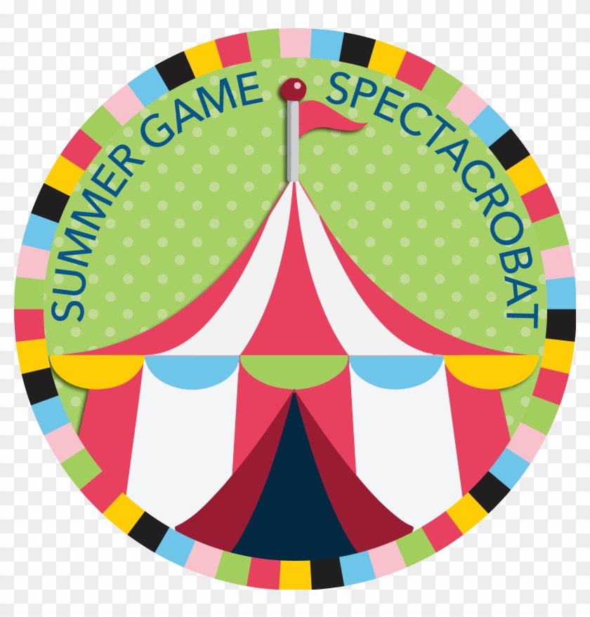 Summer Game Spectacrobat - Circle Clipart #5034796