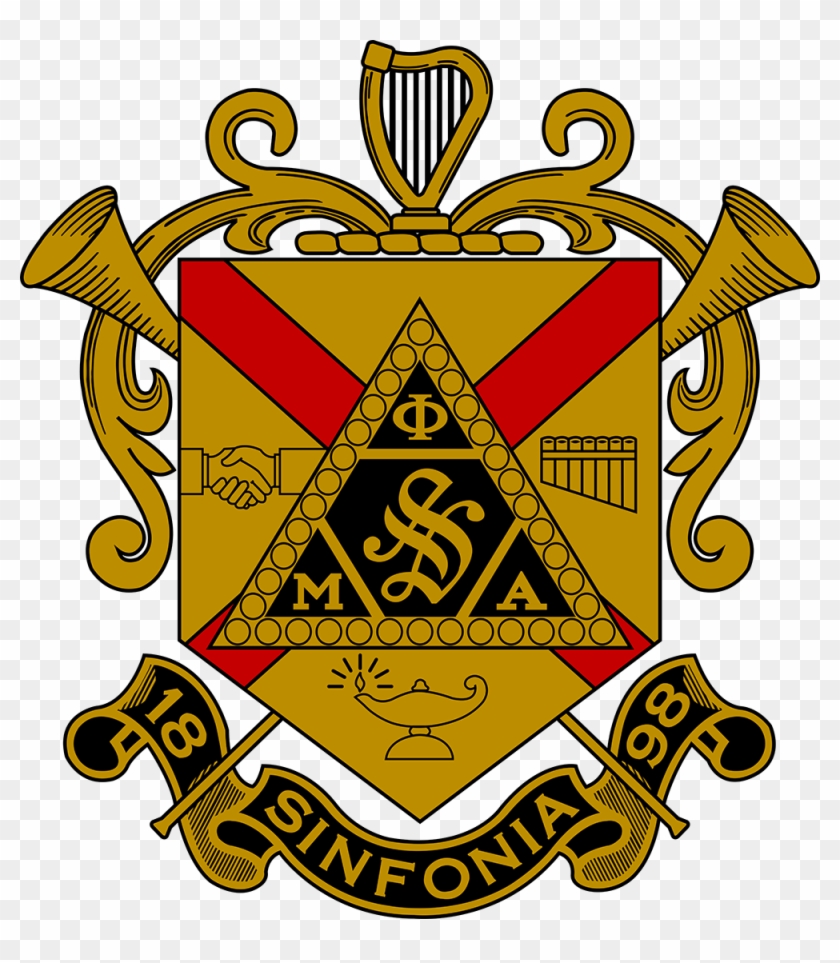 Currentarms Or Emblem Phi Mu Alpha Sinfonia Fraternity - Phi Mu Alpha Sinfonia Logo Clipart #5034866