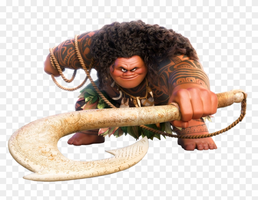 Pkge0wc - Maui Moana Transparent Clipart #5035054