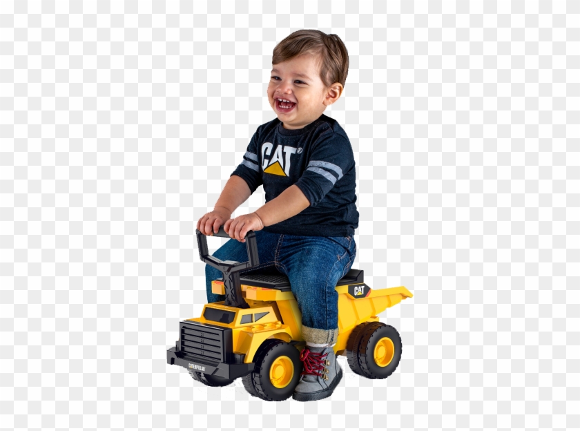 Cat Shovel And Sift Dump Truck - Tractor Clipart