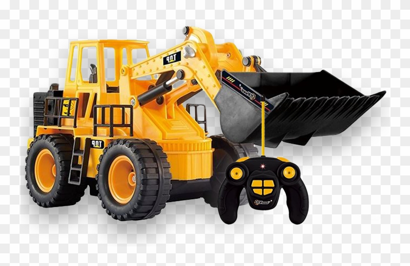Rc Construction In Progress - Bulldozer Clipart #5035249