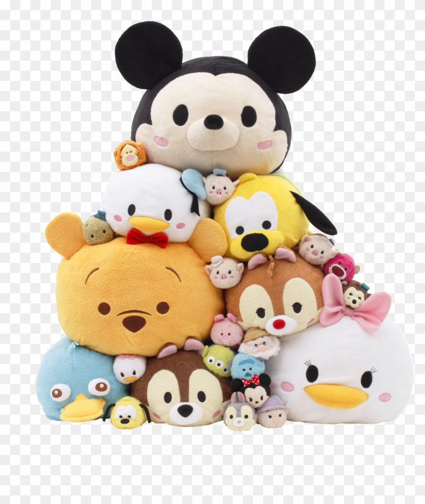 Disney Tsum Tsum Stuffed Animals Clipart