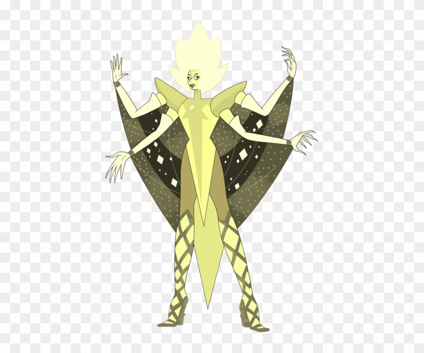 Canary Diamond - Steven Universe Diamonds Fuse Clipart #5035517
