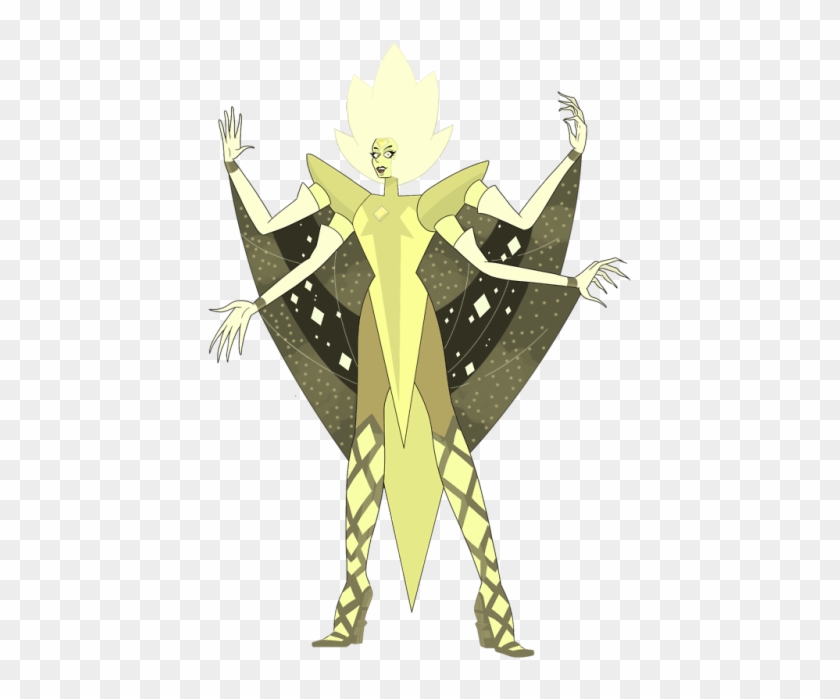 Canary Diamond - Steven Universe Diamonds Fuse Clipart