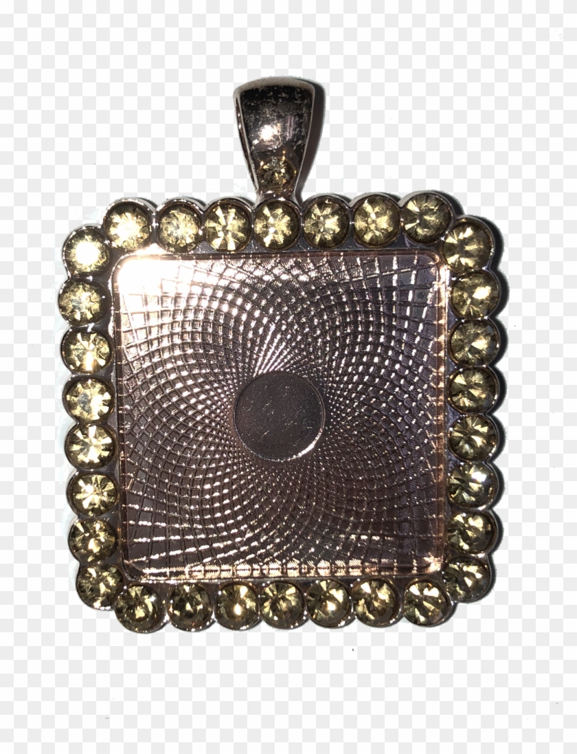 Sublimation 25mm Rhinestone - Locket Clipart