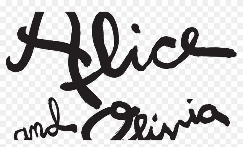 Alice And Olivia Logo Clipart #5035813