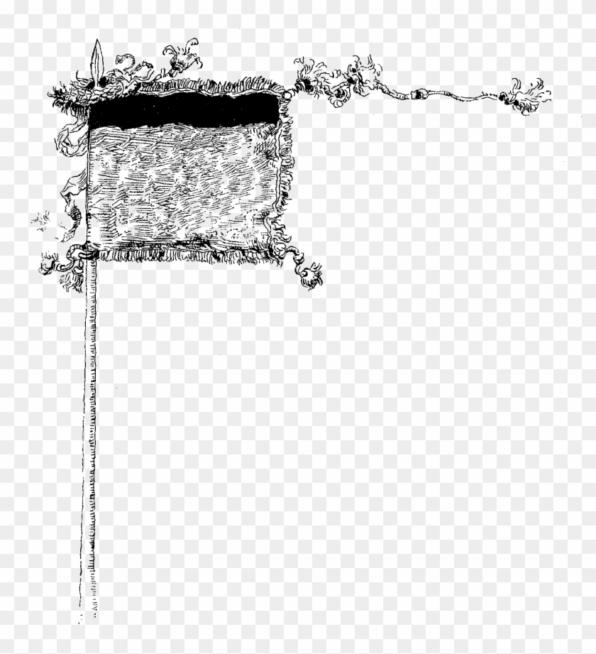 Digital Flag Clip Art - Drawing - Png Download #5035860