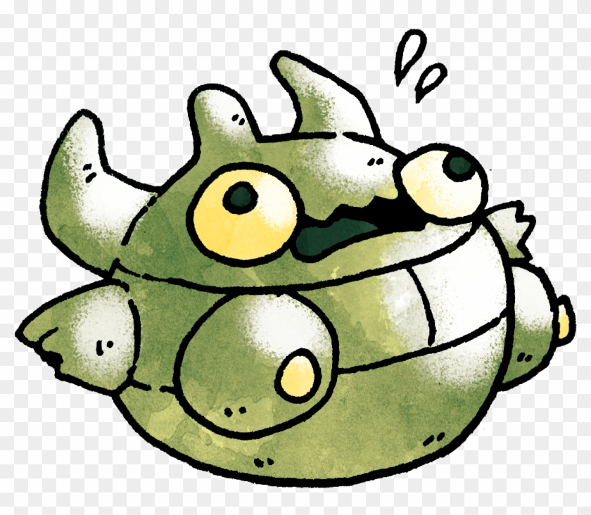 Babeetle Falls Very Easily - Cartoon Clipart #5036041