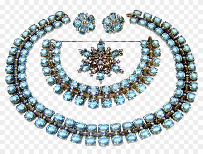 Costume Jewelry Set Clipart